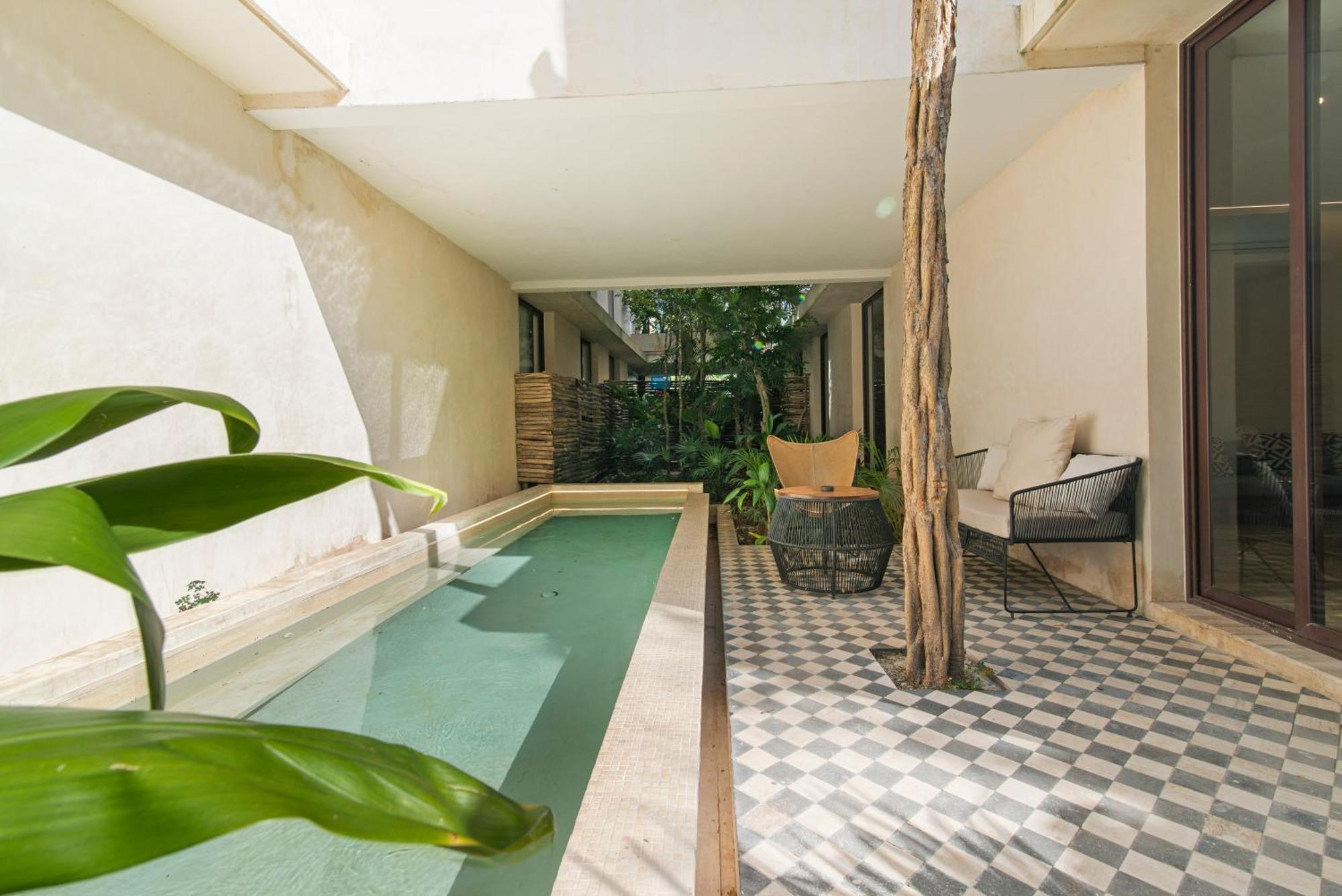102-104 Amazing Private Pool And Fully Equipped Apartment Tulum Luaran gambar